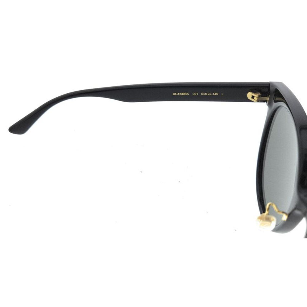 Gucci GG1339SK-001 Black Smoke Round Sunglasses - Picture 4 of 5